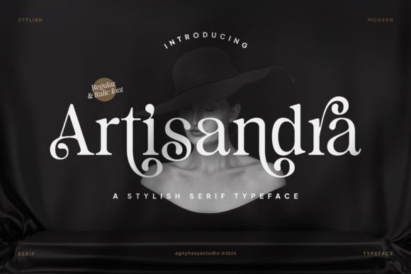 Artisandra Font: Elegant Display Type