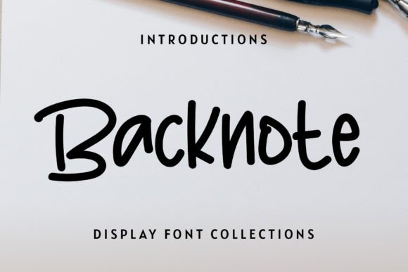 Backnote Font for Web Design