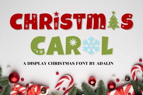 Christmas Carol Font for Bold Campaigns