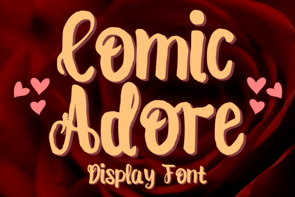 Comic Adore Font for Creative Brands