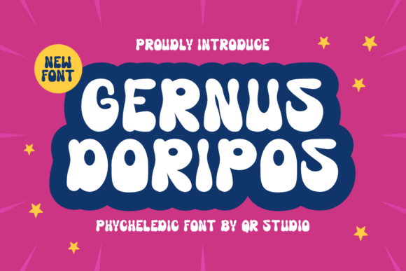 Gernus Doripos Font for Creative Campaigns