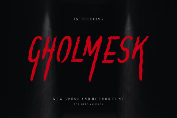 Gholmesk Font: Bold & Authentic Display