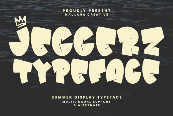 Jeggerz Typeface for Editorial Design