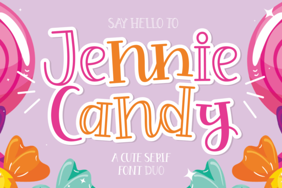 Jennie Candy Font for Business