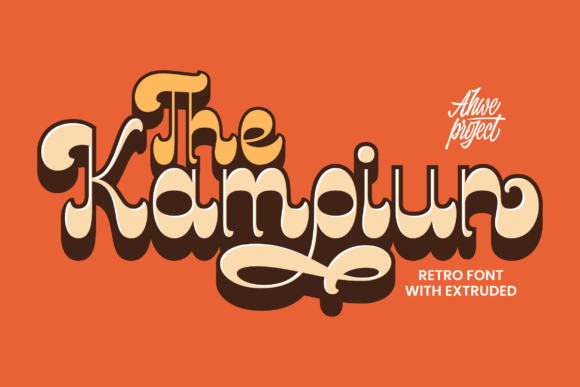 Kampiun Font for Creative Campaigns
