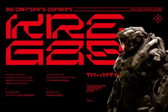 Kregas Font for Bold Branding