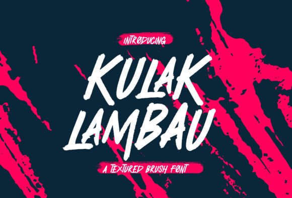 Kulak Lambau Font for Creative Projects
