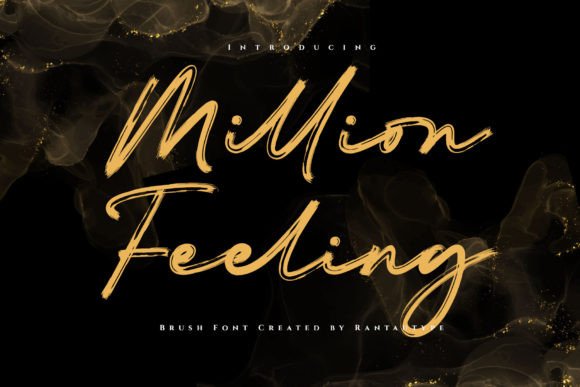 Million Feeling: A Font for Business Brilliance