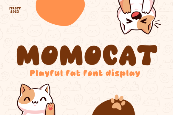 Momocat: Playful Font for Bold Campaigns