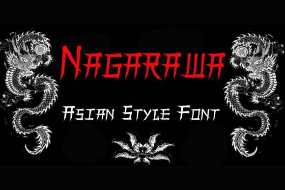 Nagarawa: A Font for Asian-Inspired Branding