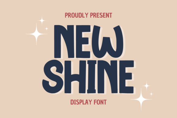New Shine Font for Creative Projects