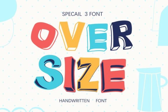 Over Size Duo Font for Business Branding