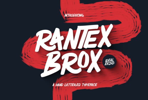 Rantex Brox Font for Creative Projects