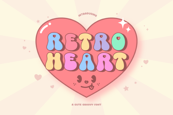 Retro Heart Font Review