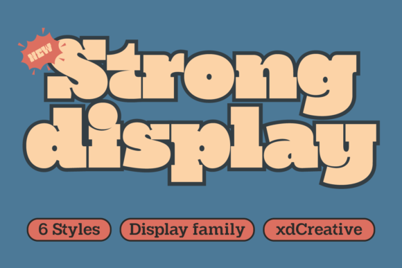 Strong Display Font Review