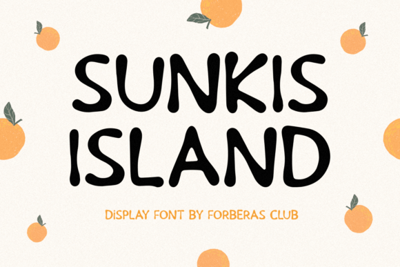 Sunkist Island Font Review
