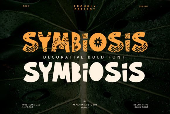Symbiosis Font for Creative Brands