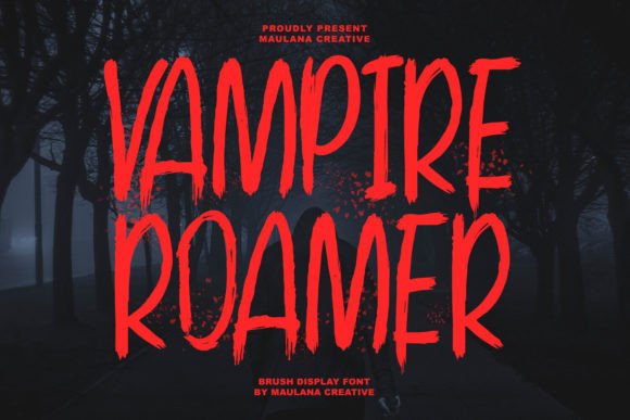 Vampire Roamer Font for Bold Design