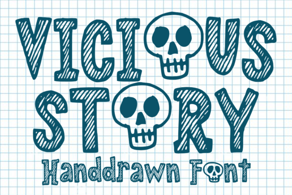 Vicious Story Font for Bold Web Design