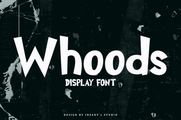 Whoods: A Fun Font for Business Branding