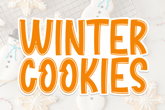 Winter Cookies Font Review